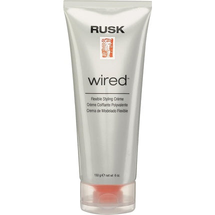 Cremă de stilizare Rusk Wired pentru unisex, 6oz, alb
