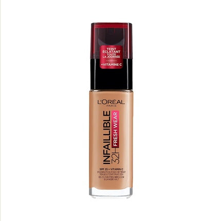 Fond de ten, L'Oréal Paris, Infaillible, cu SPF 25, 263 Honey Bisque