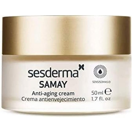 Cremă anti-îmbătrânire, Sesderma SAMAY, pentru piele sensibilă, 50ml