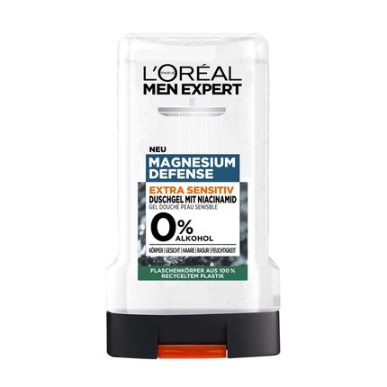 Gel de Duș L'Oréal Paris Men Expert Magnesium Defense Extra Sensitive 250 ml