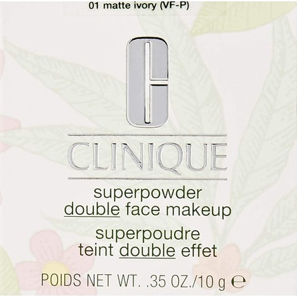 Pudră Compactă Clinique Superpowder Double Face Makeup 01 Matte Ivory 10 g