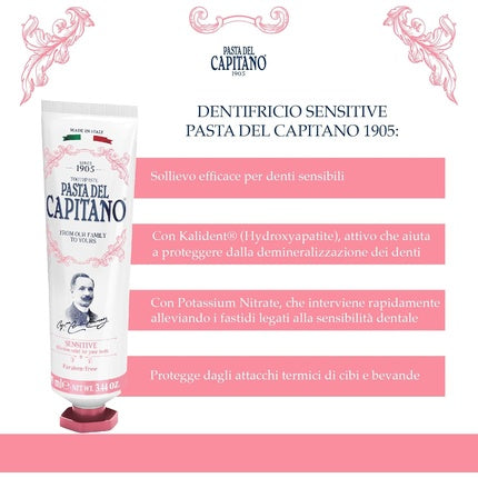 Pasta de dinți Pasta Del Capitano Sensitive 75ml