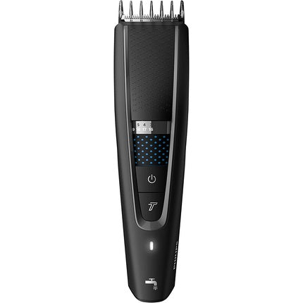 Trimmer păr și barbă, Philips HC5632, negru, carcasă moale