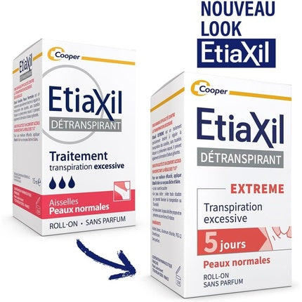 Etiaxil Antiperspirant Excessive Perspiration Treatment 15ml - Pack of 2