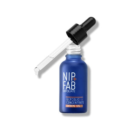 Ser anti-îmbătrânire, Nip+Fab, Glycolic Acid Fix, albastru