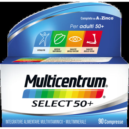 Supliment Multivitaminic, Haleon, Multicentrum Select 50+, 90 tablete