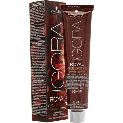Vopsea de păr, Schwarzkopf, IR O 8-19 Light Blonde Cendré Purple, 60ml