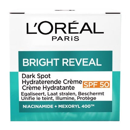 Cremă de zi cu SPF 50, L'Oréal Paris Bright Reveal, Niacinamidă, 50ml