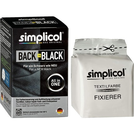 Șampon colorant negru, Simplicol Colour Renewal Black, 150ml