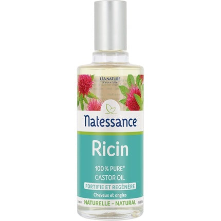 Ulei Natural de Ricin, Natessance, Fortifiant și Regenerator, 50ml