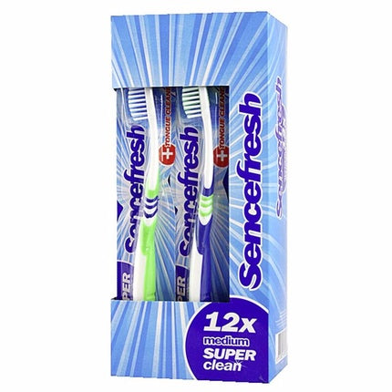 Periuțe de dinți Sencefresh Precise Comfort, set 12 buc