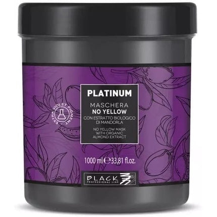 Masca de păr Black Professional Platinum No Yellow, 1000 ml