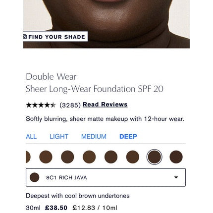Fond de ten, Estée Lauder, Double Wear, SPF20, 30ml