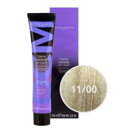 Crema colorantă pentru păr DCM Hair Color Cream Ammonia Free 11/00 Natural, 100ml