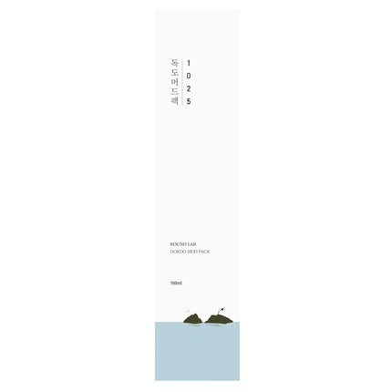Pack facial exfoliant ROUND LAB Dokdo Mud Pack, formula naturală neîmprospătată, 100 ml