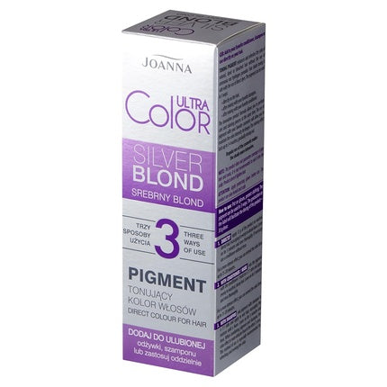 Pigment păr, Joanna, Ultra Color, blond argintiu, 100ml