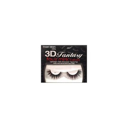 Extensii genelor false Ardell Fright Night 014 3D Fantasy Faux Mink negre