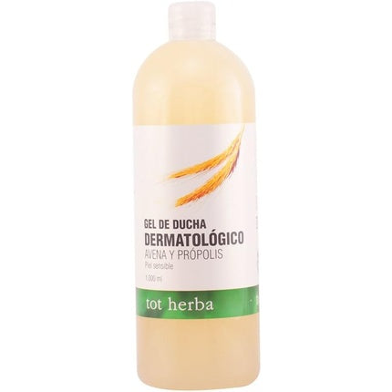 Gel de duș dermatologic, Tot Herba, 1000ml, cu ovăz și propolis
