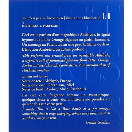 Parfum, Histoires De Parfums, This Is Not A Bleu Bottle, albastru