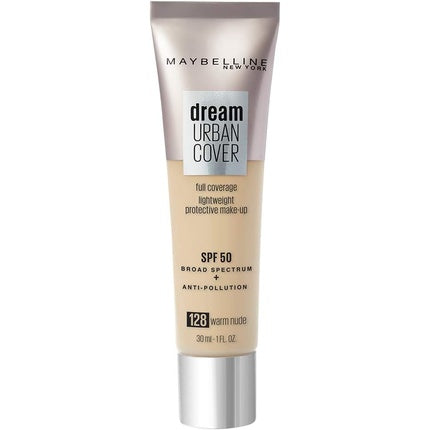 Fond de ten, Maybelline New York, Dream Urban Cover, Warm Nude, SPF 50, 30ml