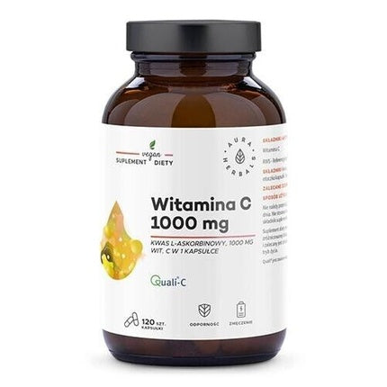 Supliment dietetic Aura Herbals Vitamin C 1000mg, 120 capsule