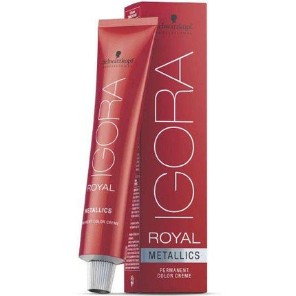 Culoare de păr Schwarzkopf Igora Royal Metallics 5-26, roșu metalizat, 60ml