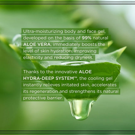 Gel multifunctional fata si corp, Eveline Cosmetics, Aloe Vera, 250ml
