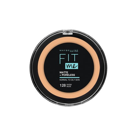 Pudră Compactă Maybelline New York Fit Me Matte + Poreless 128 Warm Nude 54.5g