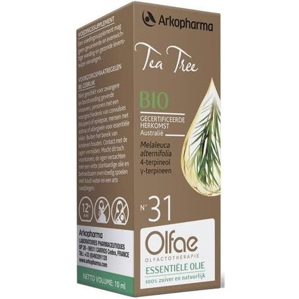 Ulei Esențial Tea Tree, Arkopharma, 10ml, Natural, Curățare