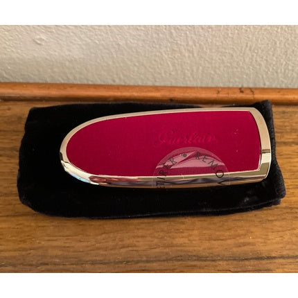 Guerlain Rouge G Royal Burgundy Velvet Lipstick Case