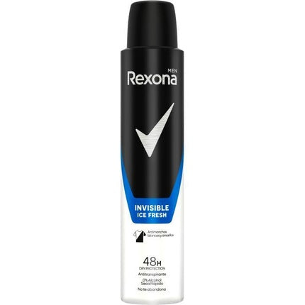 Deodorant Spray Antiperspirant Rexona Men Invisible 48h, 200ml