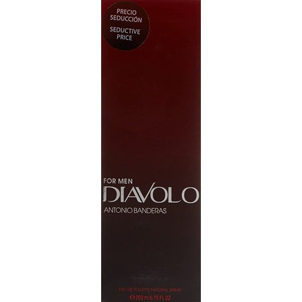 Eau de Cologne Antonio Banderas Diavolo, 200 ml, transparent