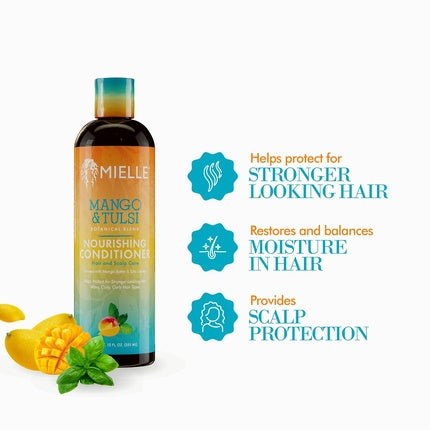 Condiționator Mielle Organics Mango & Tulsi, 340 g