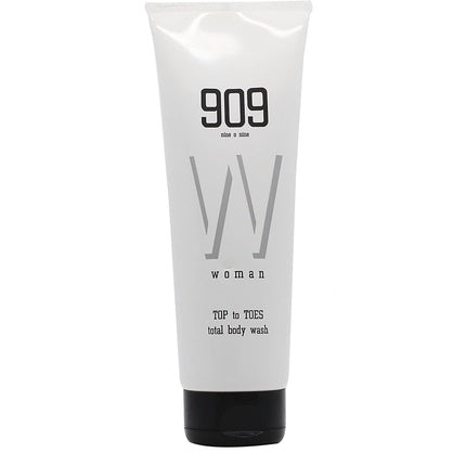 Gel de duș, Other Brands, 909 Top to Toes Woman, ambalaj alb cu dop negru