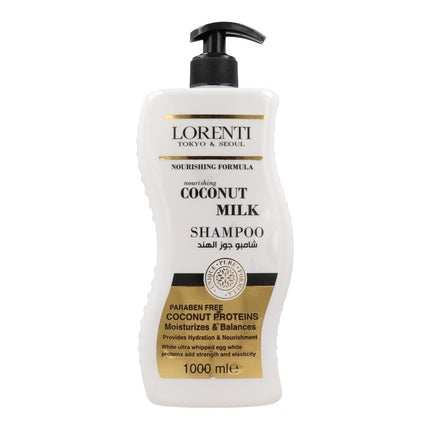 Șampon pentru păr Lorenti Coconut Milk 1000 ml
