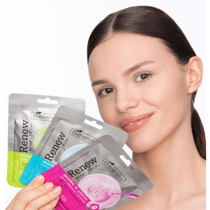 Mască facială Bielenda Renew Your Skin Deeply Regenerating & Stimulating, roz