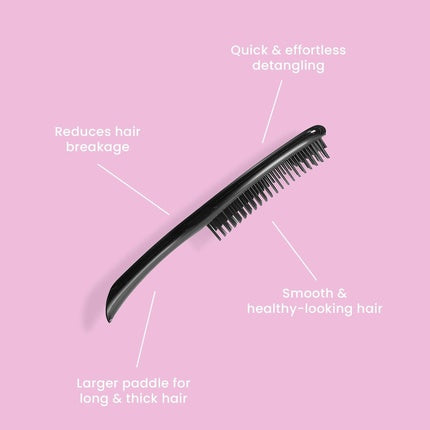 Perie păr Tangle Teezer The Large Ultimate Detangler, roz salvie