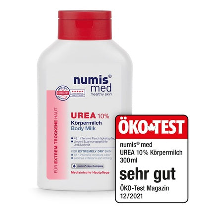 Numis Med Body Milk cu 10% Uree - Loțiune Calmanta pentru Piele Uscată, 300ml