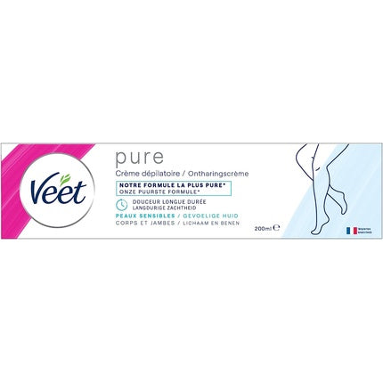 Crema depilatoare, Veet, Minima, Piele sensibila, 200ml