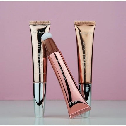 Farmasi Midnight Touch Highlighter Lichid Blush Culoare Roz Auriu, 24 g