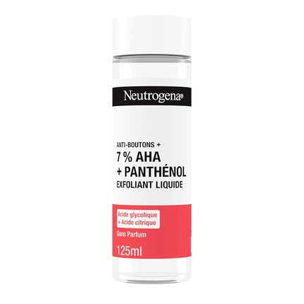 Neutrogena Anti-Acne Liquid Peeling cu 7% AHA și Panthenol, 125ml
