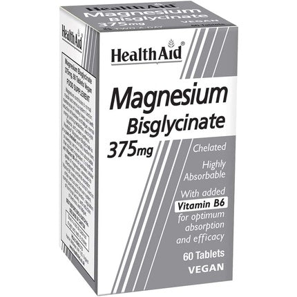 Supliment alimentar, HealthAid, comprimate vegane magneziu 60buc