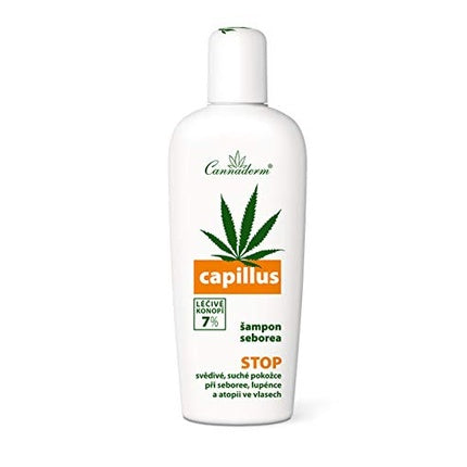 Șampon pentru scalp, Capillus Hemp, pentru seboree și psoriazis, 185 g