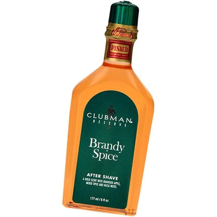 După ras Clubman Pinaud Brandy Spice, Aromă cu Brandy și Condimente, 177 ml