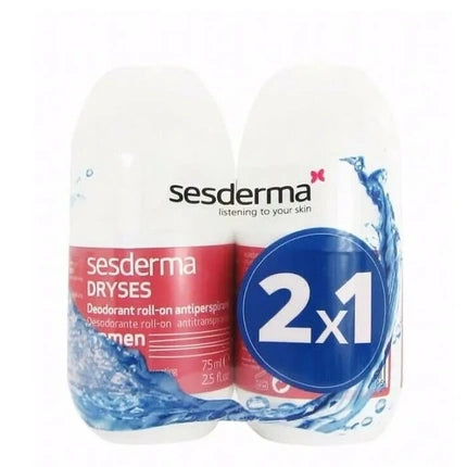 Pack Deodoranti Antiperspiranți Roll-On, Sesderma Dryses, pentru femei, 2x75ml