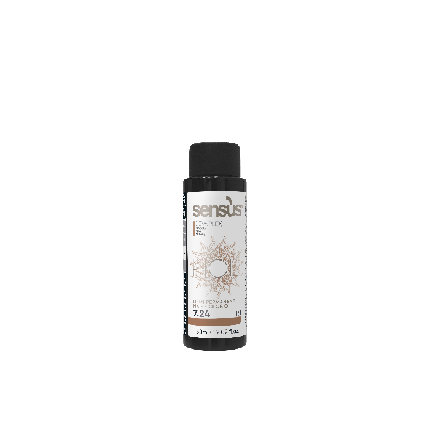 Vopsea de par, Sens.Us Sensus Holi Holi, nuanța 7.24 blond deschis aurit, ambalaj 115 g
