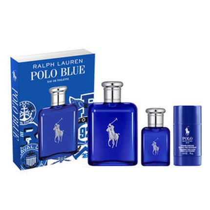 Set Cadou Parfum Ralph Lauren Polo Blue, 3 bucăți