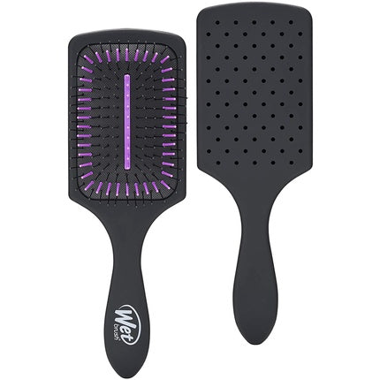 Perie păr Wet Brush Paddle, cărbune, ultrasubțire
