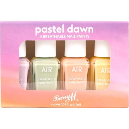 Oje Barry M Set Pastel Dawn, 4 Culori