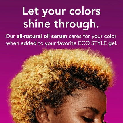 Eco Styler Gel Booster Color Brilliance, Aditiv pentru Gel, Ambalaj 134 g, Culoare transparentă